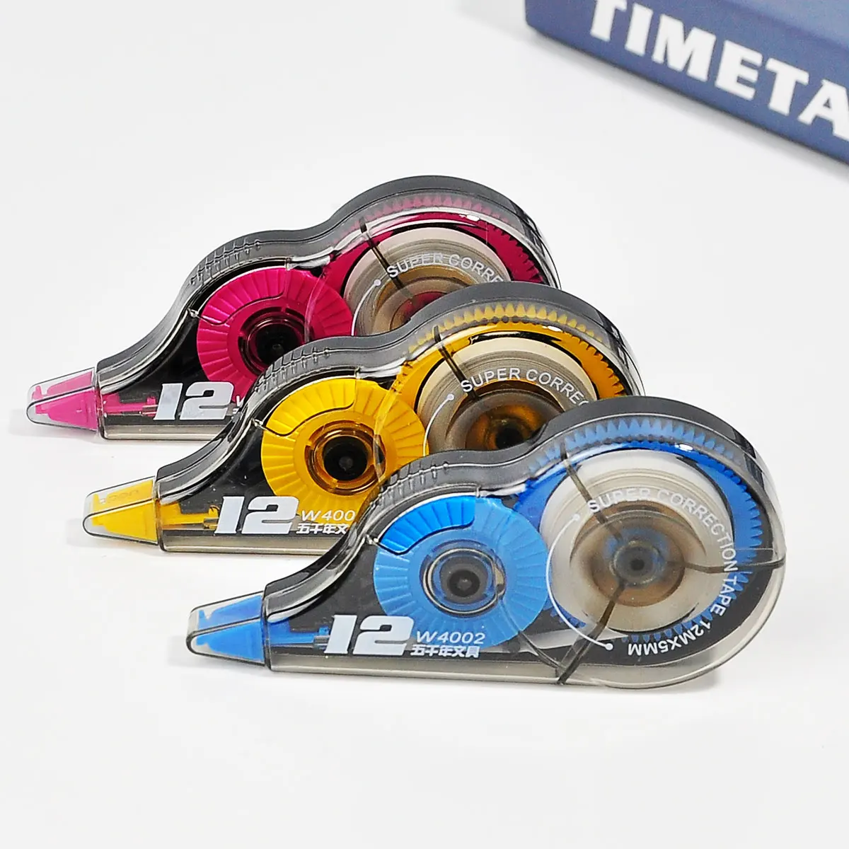 3pcs Correction Tape, White Mistake Out, Film-Based Tape, Transparent Dispenser 3.93*1.88inch
3pcs Correction Tape, White Mistake Out, Film-Based Tape, Transparent Dispenser 3.93*1.88inch
