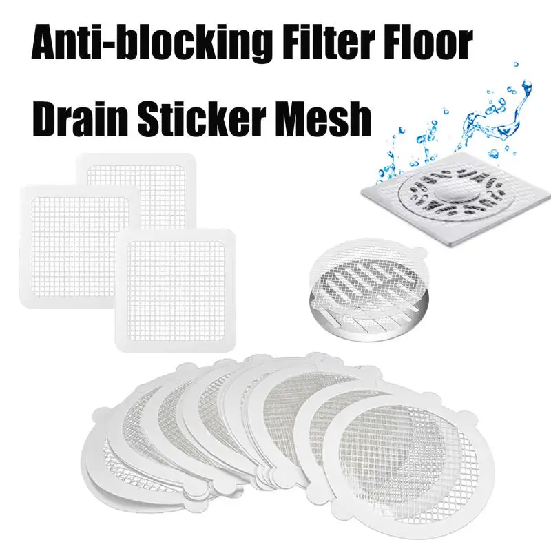 10-100PCS Floor Drain Patch Disposable Anti-Clogging Filter Patch Bathroom Sewer Hair Catcher Kitchen & Bathroom Clogging Tools
10-100PCS Floor Drain Patch Disposable Anti-Clogging Filter Patch Bathroom Sewer Hair Catcher Kitchen & Bathroom Clogging Tools