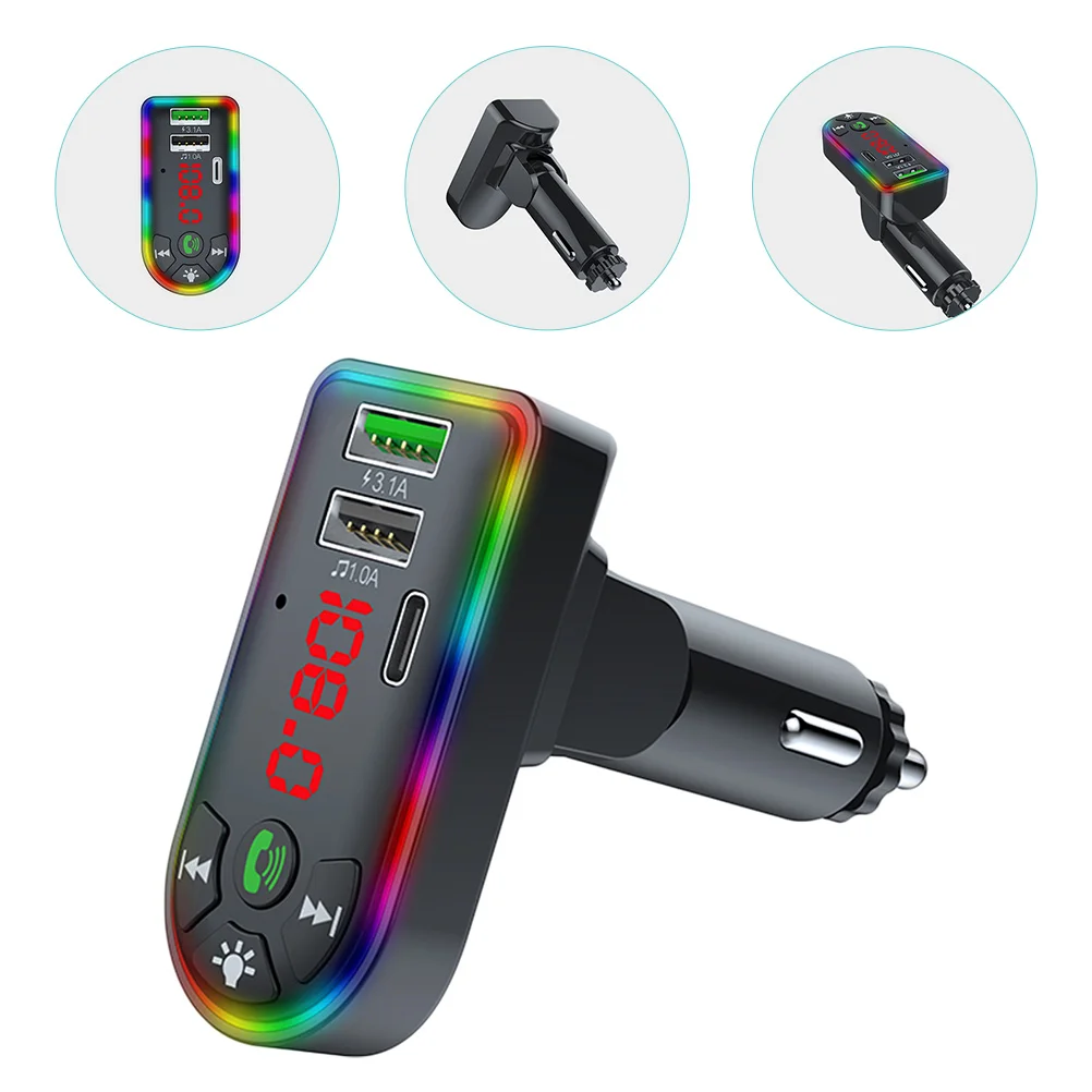 Car Mp3 Player Wireless Adapter Fm Transmitter Audio Usb Radio H Kit Plug Stereo Lossless Transmission Dual USB Ports 3
Car Mp3 Player Wireless Adapter Fm Transmitter Audio Usb Radio H Kit Plug Stereo Lossless Transmission Dual USB Ports 3