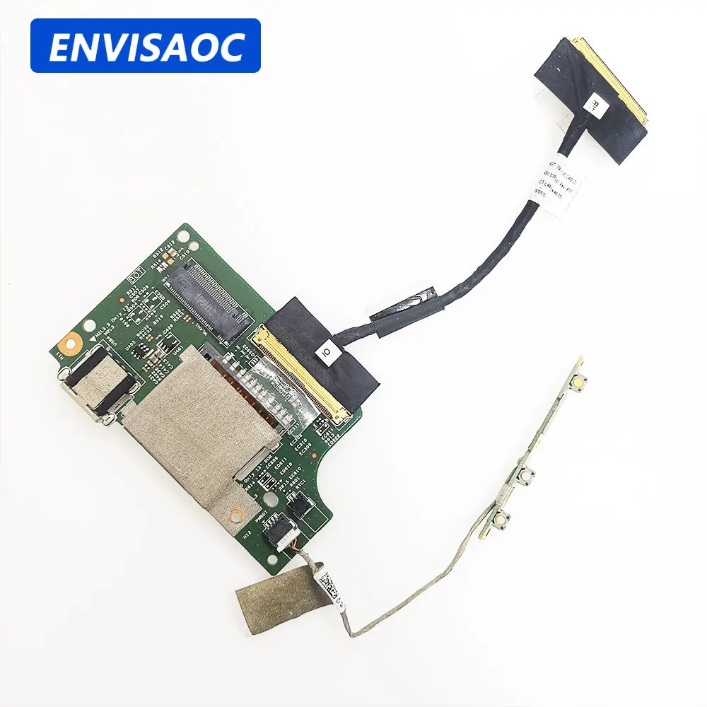 For Dell Inspiron 5555 5568 5578 P69G Latitude 3379 3390 P30E 2-in-1 Laptop Card reader USB Jack Switch Power Button Board Cable
For Dell Inspiron 5555 5568 5578 P69G Latitude 3379 3390 P30E 2-in-1 Laptop Card reader USB Jack Switch Power Button Board Cable