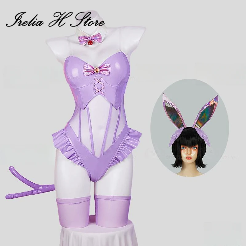 Irelia H Store Anime Bunny Girl PU Sexy Lingeries leather Cosplay Costume Sexy jumpsuit private photo shoots Female
Irelia H Store Anime Bunny Girl PU Sexy Lingeries leather Cosplay Costume Sexy jumpsuit private photo shoots Female