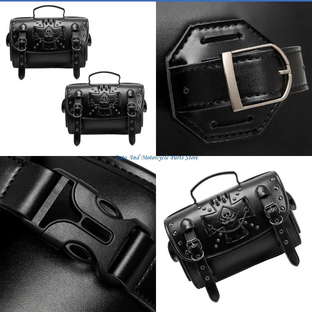P9FD Retro Punk Motorcycle Saddlebag Water Resistant PU Leather Large Capacity Storage For Outdoor Riding
P9FD Retro Punk Motorcycle Saddlebag Water Resistant PU Leather Large Capacity Storage For Outdoor Riding
