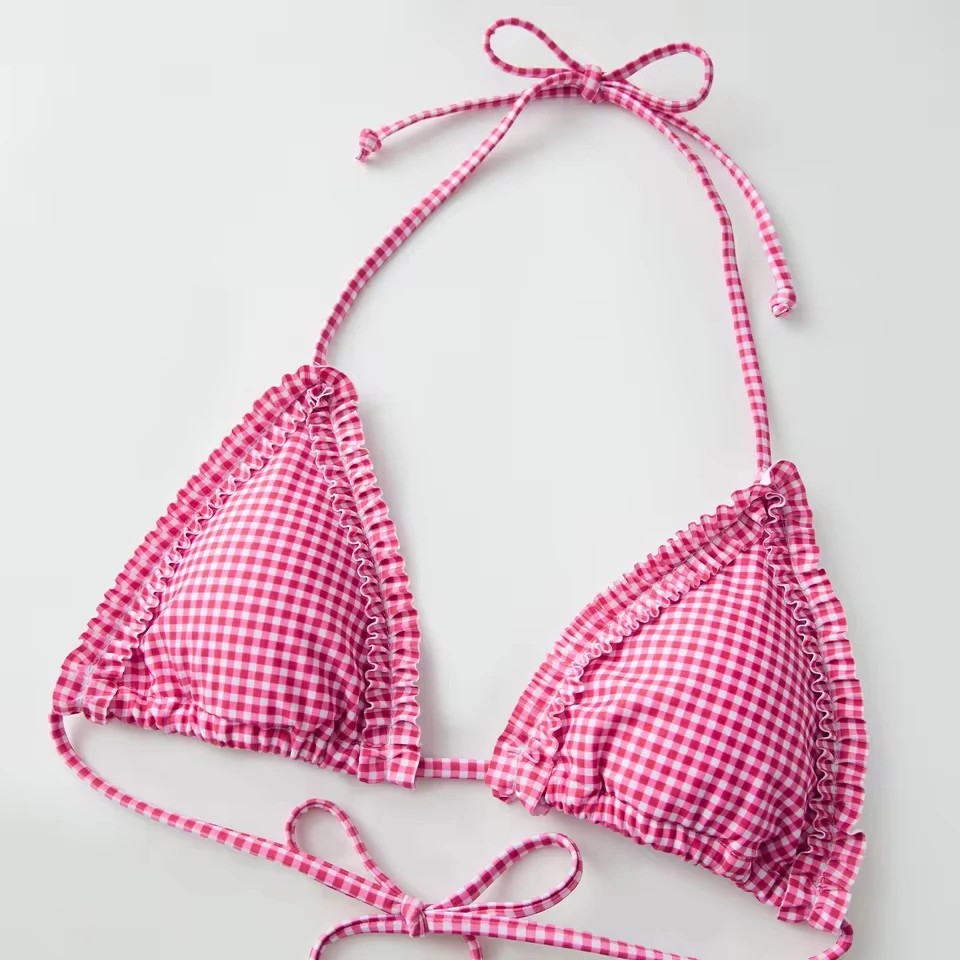 Women's 2 Piece Bikini Set Fashion Halter Neck Skirt Swimsuits Summer Two Piece Bathing Suit Swimwear
Women's 2 Piece Bikini Set Fashion Halter Neck Skirt Swimsuits Summer Two Piece Bathing Suit Swimwear