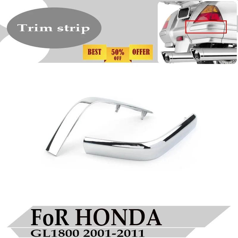 Chrome Motorcycle Saddlebag Pannel Decoration Strips For Honda GoldWing GL1800 2001-2011 GL 1800
Chrome Motorcycle Saddlebag Pannel Decoration Strips For Honda GoldWing GL1800 2001-2011 GL 1800