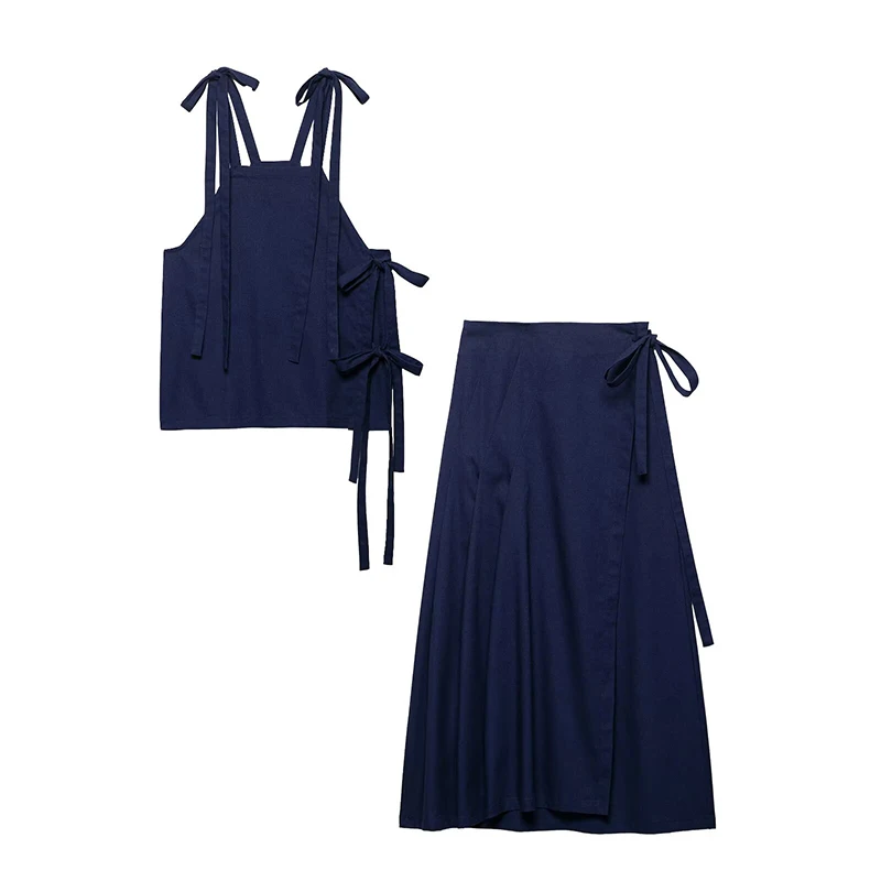 RAFZNB Casual Mid Waist Skirts Sets for Women 2 Pieces Summer Bow Decoration Sleeveless Tops Two Piece Set Women Outfits
RAFZNB Casual Mid Waist Skirts Sets for Women 2 Pieces Summer Bow Decoration Sleeveless Tops Two Piece Set Women Outfits