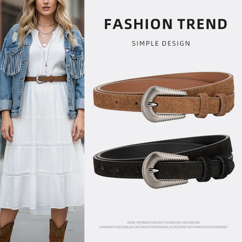 Деловой женский ремень из натуральной кожи, модный и универсальный, декоративный пояс для брюк из воловьей кожи, модный
Деловой женский ремень из натуральной кожи, модный и универсальный, декоративный пояс для брюк из воловьей кожи, модный