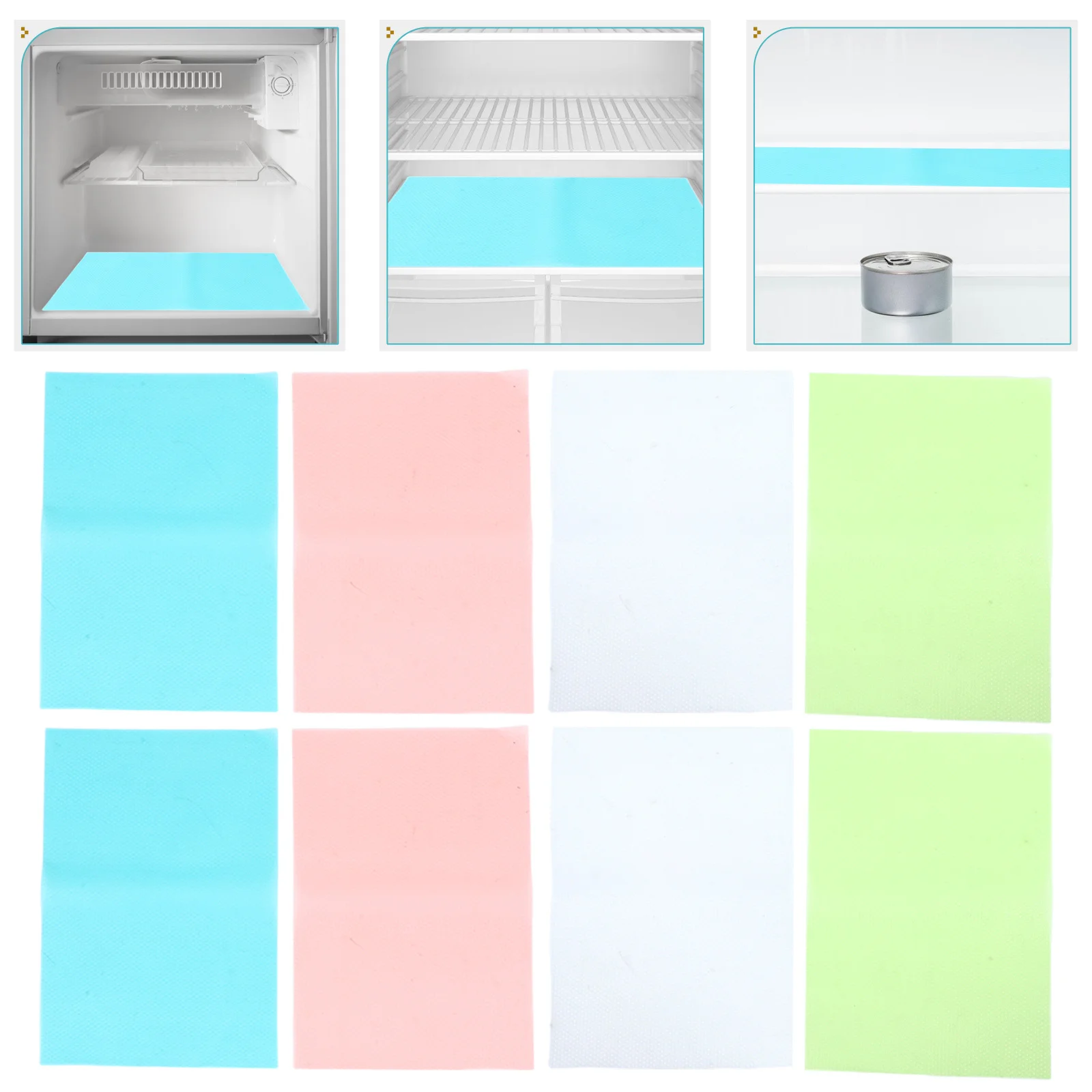 8Pcs Cabinet Mat Pantry Shelf Liner Cuttable Moisture Resistant Non Slip Refrigerator Mats for Kitchen Drawer Fridge
8Pcs Cabinet Mat Pantry Shelf Liner Cuttable Moisture Resistant Non Slip Refrigerator Mats for Kitchen Drawer Fridge