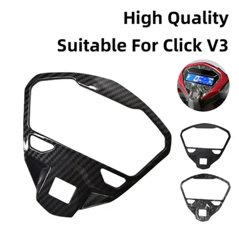 CLICK 125 V3 Panel Gauge Cover Carbon Fiber Anti Fingerprint Instrument Panel Protector for Daily Ride
CLICK 125 V3 Panel Gauge Cover Carbon Fiber Anti Fingerprint Instrument Panel Protector for Daily Ride