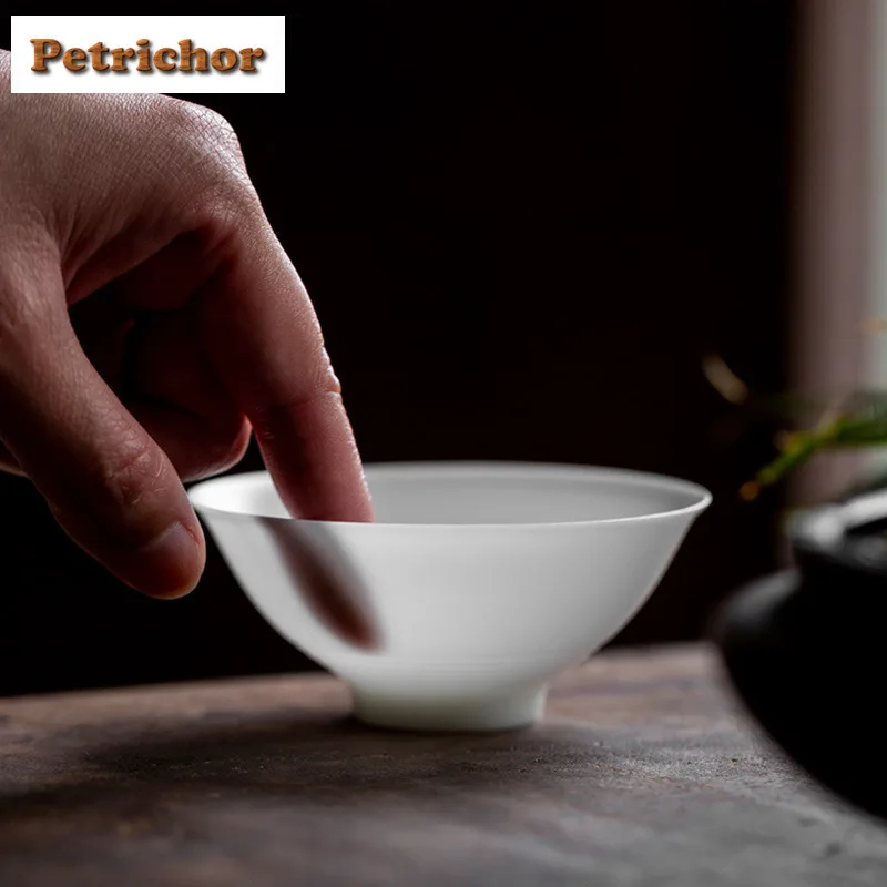 90ml Sheep Fat Jade Ice Seed Bamboo Hat Thin Body Cup Vintage Tea Bowl Mug Tea-tasting Personal Cup Jianzhan Master Cups Cafes
90ml Sheep Fat Jade Ice Seed Bamboo Hat Thin Body Cup Vintage Tea Bowl Mug Tea-tasting Personal Cup Jianzhan Master Cups Cafes