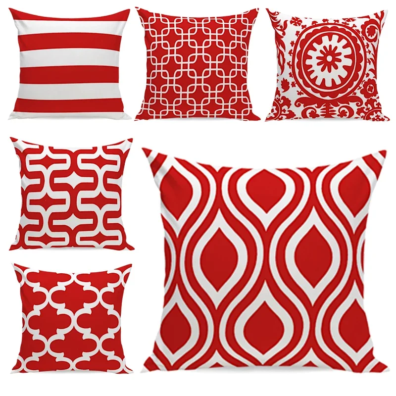 Nordic style cushion red white decorative linen cotton geometric cushion cover home decoration pillowcase sofa hug pillowcase
Nordic style cushion red white decorative linen cotton geometric cushion cover home decoration pillowcase sofa hug pillowcase