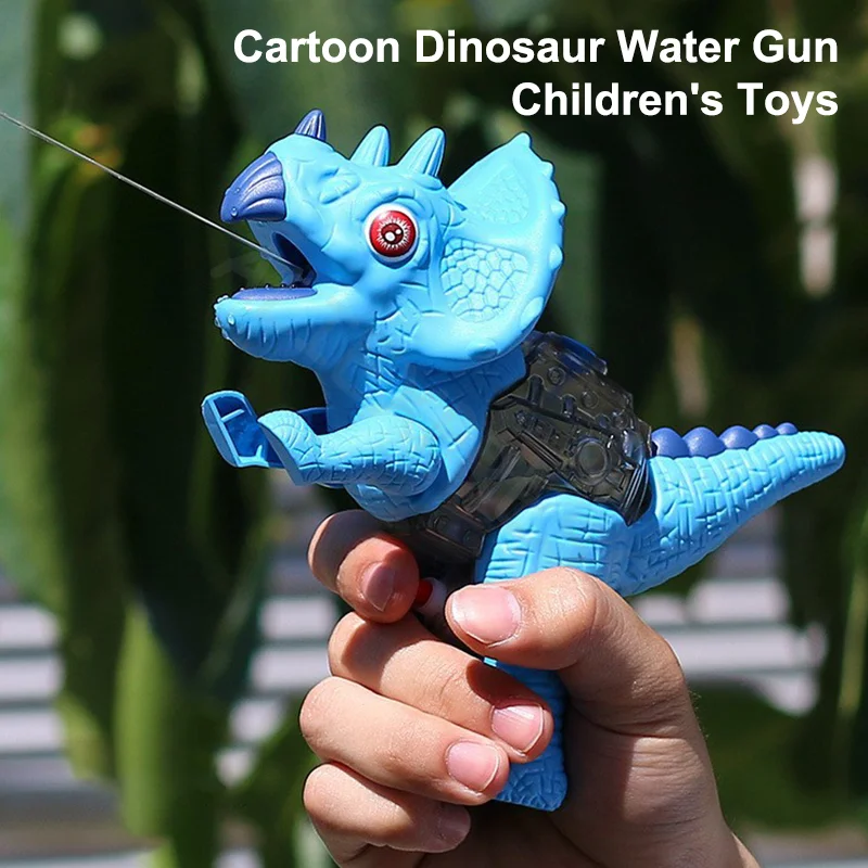 Summer Water Gun Toy Outdoor Beach Water Toy Simulated 3D Dinosaur Water Gun Cute Cartoon Tyrannosaurus Press Water Spray Gun
Summer Water Gun Toy Outdoor Beach Water Toy Simulated 3D Dinosaur Water Gun Cute Cartoon Tyrannosaurus Press Water Spray Gun