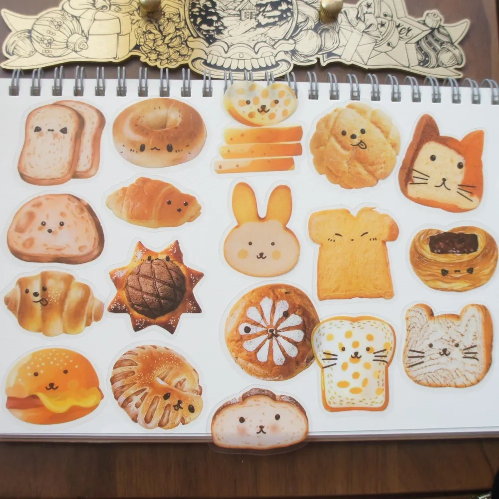 38pcs MIX Size Cute Animal Shape Bread Bake Design PVC Sticker As Scrapbooking DIY Gift Packing Label Tag Decoration
38pcs MIX Size Cute Animal Shape Bread Bake Design PVC Sticker As Scrapbooking DIY Gift Packing Label Tag Decoration