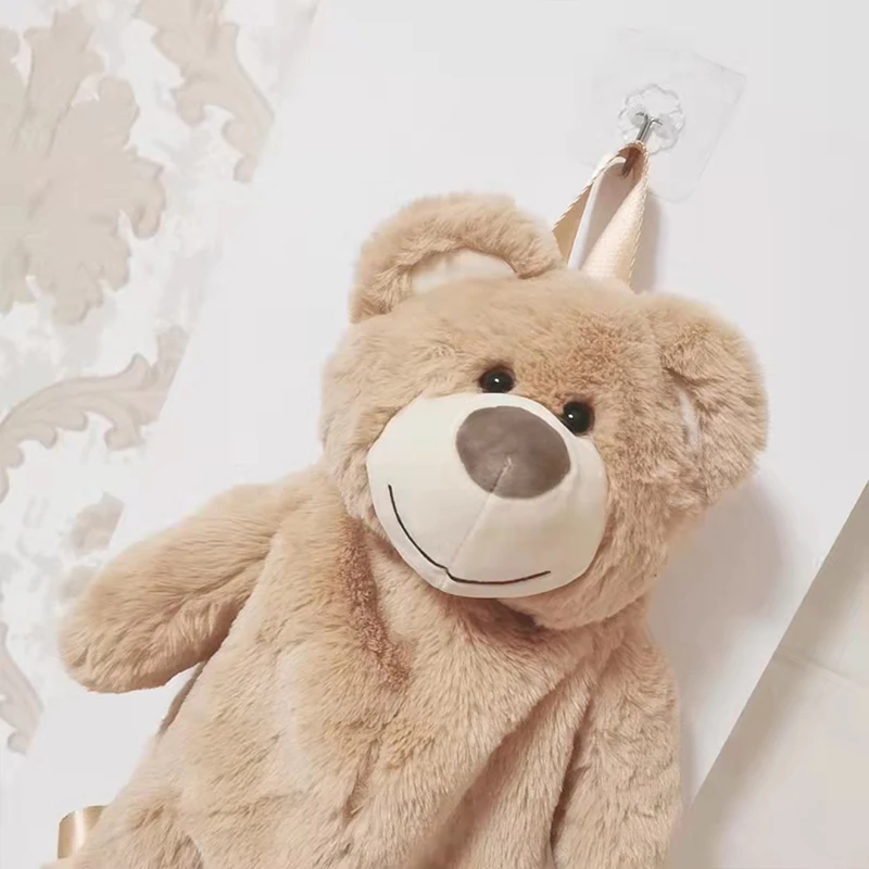 Adorable Bear Plu Toy Double oulder Bag Cartoon Sle Nursery School Bapa Fufu Bear PP Cotton Stuffed Animal Toy
Adorable Bear Plu Toy Double oulder Bag Cartoon Sle Nursery School Bapa Fufu Bear PP Cotton Stuffed Animal Toy