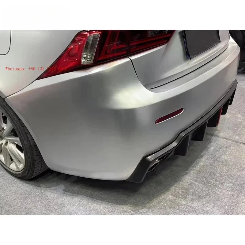 Factory Direct New Car Rear Bumper Kits for Is250 2013-2017 Bodykit PP Material Exterior Accessory Part Diffuser Lip Tail Throat
Factory Direct New Car Rear Bumper Kits for Is250 2013-2017 Bodykit PP Material Exterior Accessory Part Diffuser Lip Tail Throat