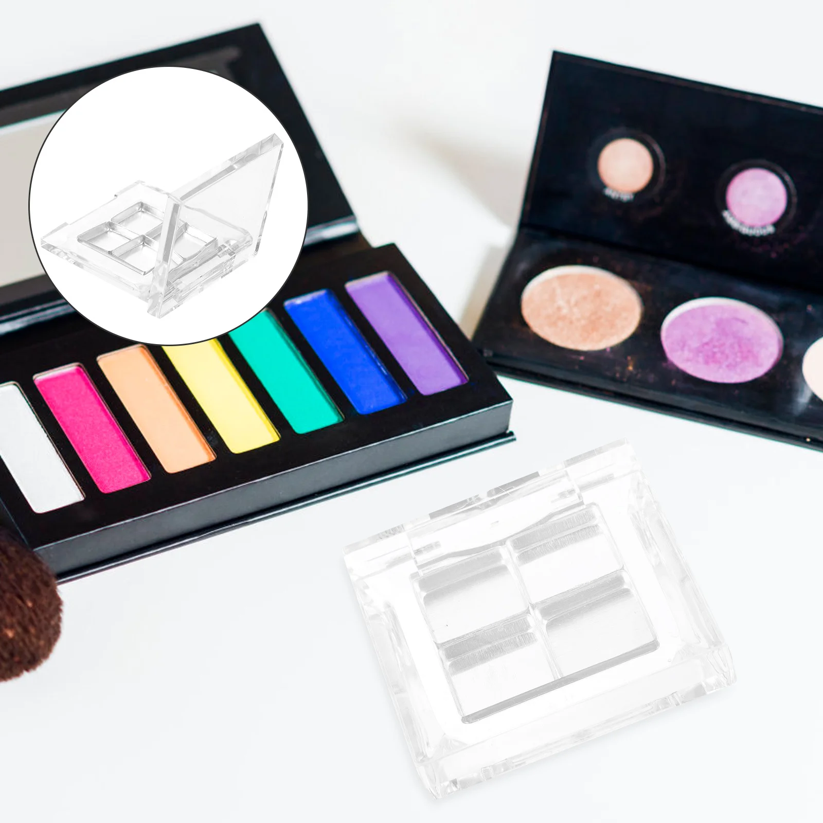 2 Sets Container Pan Matte Eyeshadow Pallet Empty Makeup Pans Travel DIY Empty Eyeshadow Case Holder Case Storage
2 Sets Container Pan Matte Eyeshadow Pallet Empty Makeup Pans Travel DIY Empty Eyeshadow Case Holder Case Storage