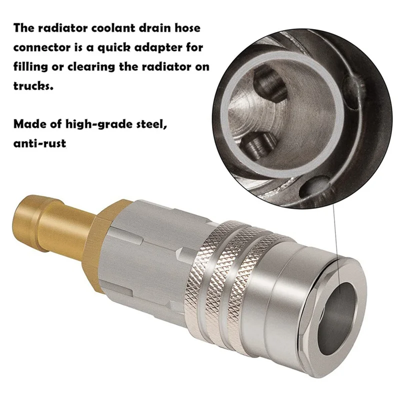 9996049 Fit Radiator Adaptor Forvolvo Trucks D11, D13, D16 Engines Radiator Coolant Drain Hose Head-A08Q
9996049 Fit Radiator Adaptor Forvolvo Trucks D11, D13, D16 Engines Radiator Coolant Drain Hose Head-A08Q