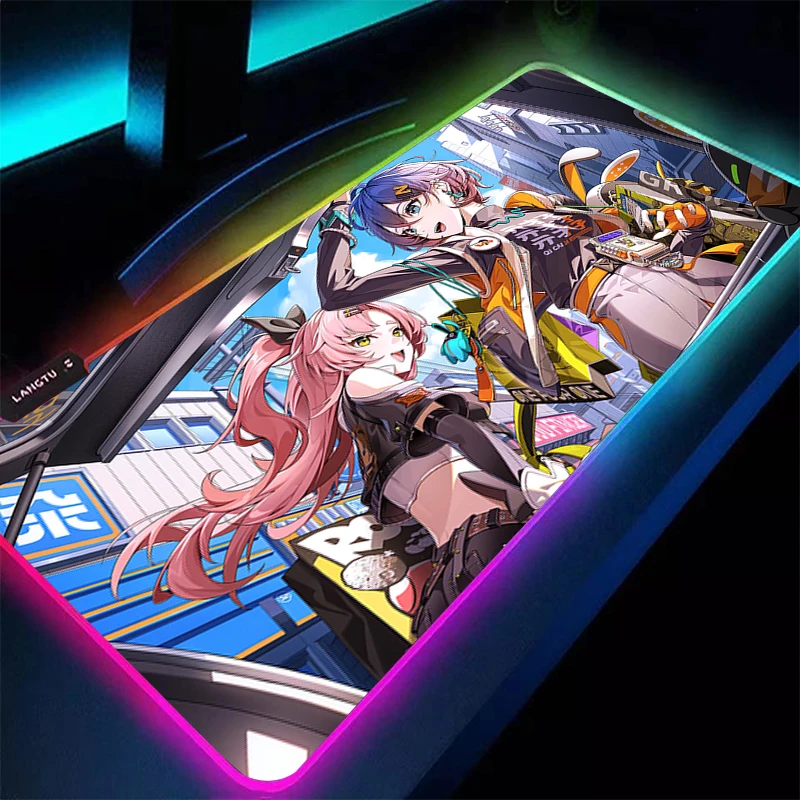 LED Mouse Pad Computer Speed Type Mat Zenless Zone Zero Laptop Anime Girl Belle Keyboard Pad ZZZ Mousepad Office PC RGB Desk Mat
LED Mouse Pad Computer Speed Type Mat Zenless Zone Zero Laptop Anime Girl Belle Keyboard Pad ZZZ Mousepad Office PC RGB Desk Mat