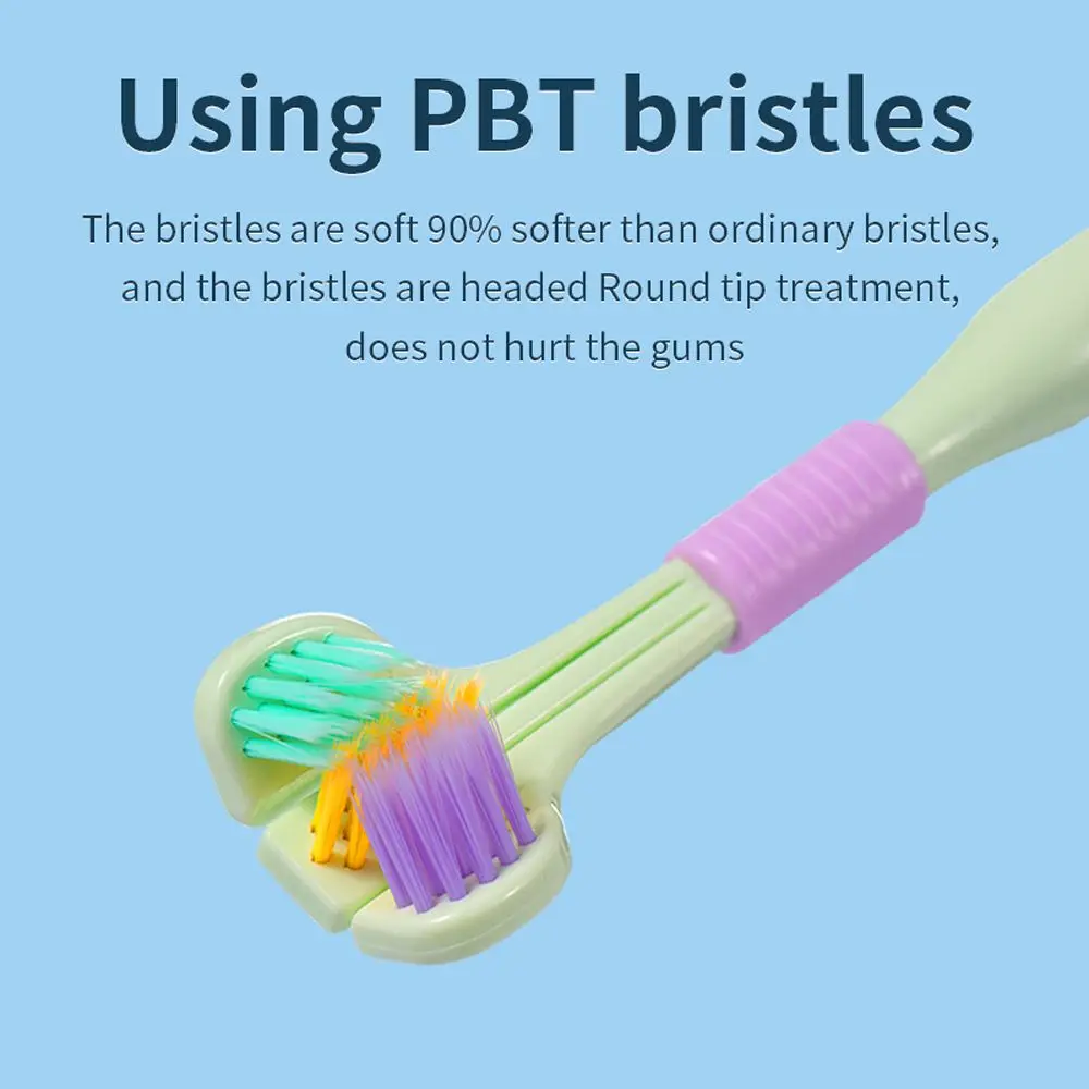 Three Sided Soft Hair Tooth Toothbrush Ultra Fine Soft Bristle Adult Toothbrush Oral Care Safety Teeth Brush Oral Health Cleaner
Three Sided Soft Hair Tooth Toothbrush Ultra Fine Soft Bristle Adult Toothbrush Oral Care Safety Teeth Brush Oral Health Cleaner