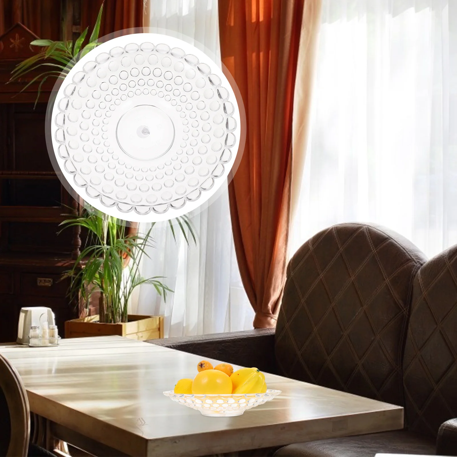 1Pcs Acrylic Fruit Plate Snacks Tray Transparent Dessert Container Easy Clean Reusable Portable Food Organizer
1Pcs Acrylic Fruit Plate Snacks Tray Transparent Dessert Container Easy Clean Reusable Portable Food Organizer