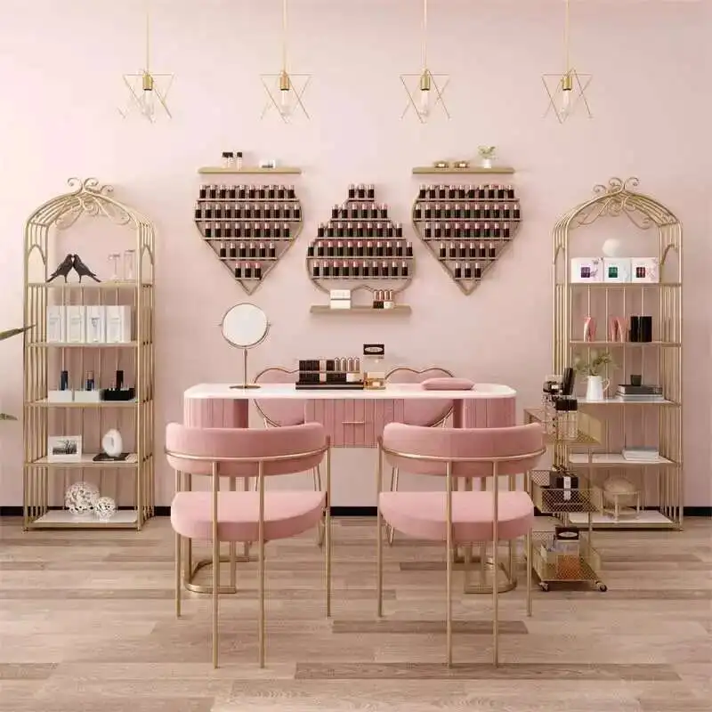 Modern Minimalist Manicure Table and Chair Set Salon Furniture Light Luxury Beauty Salon Nail Tables Household Nail Makeup Table
Modern Minimalist Manicure Table and Chair Set Salon Furniture Light Luxury Beauty Salon Nail Tables Household Nail Makeup Table