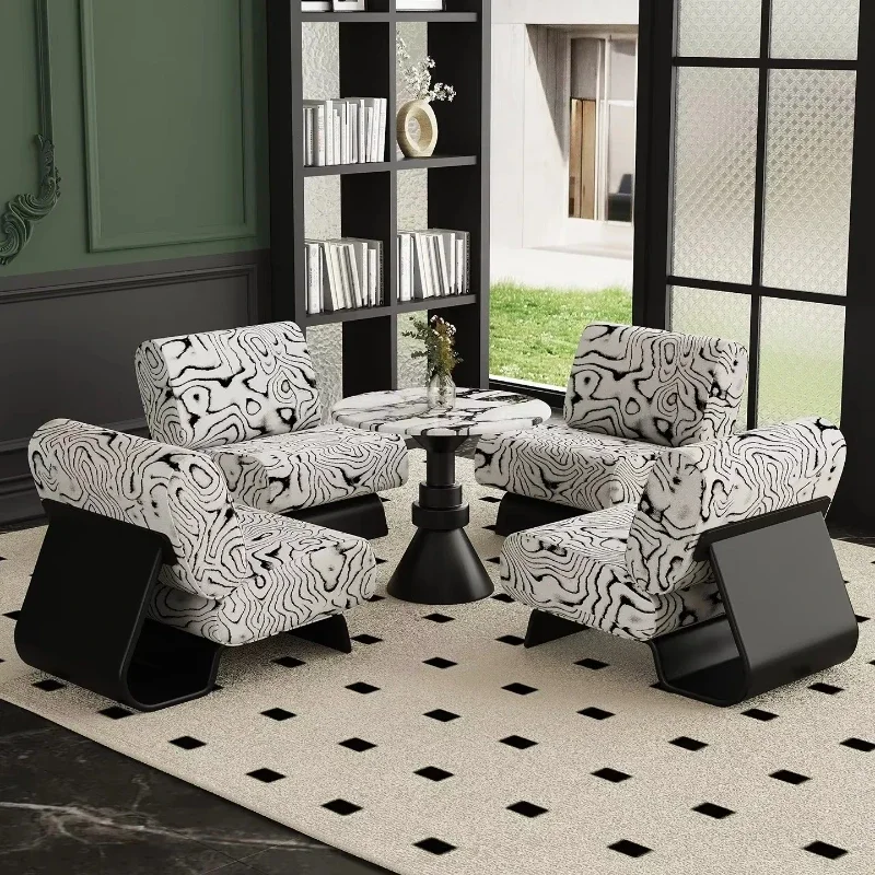 Living Room Fabric Sofa Chair Hotel Villa Single Coffee Table Set Cafe Leisure and Combination
Living Room Fabric Sofa Chair Hotel Villa Single Coffee Table Set Cafe Leisure and Combination