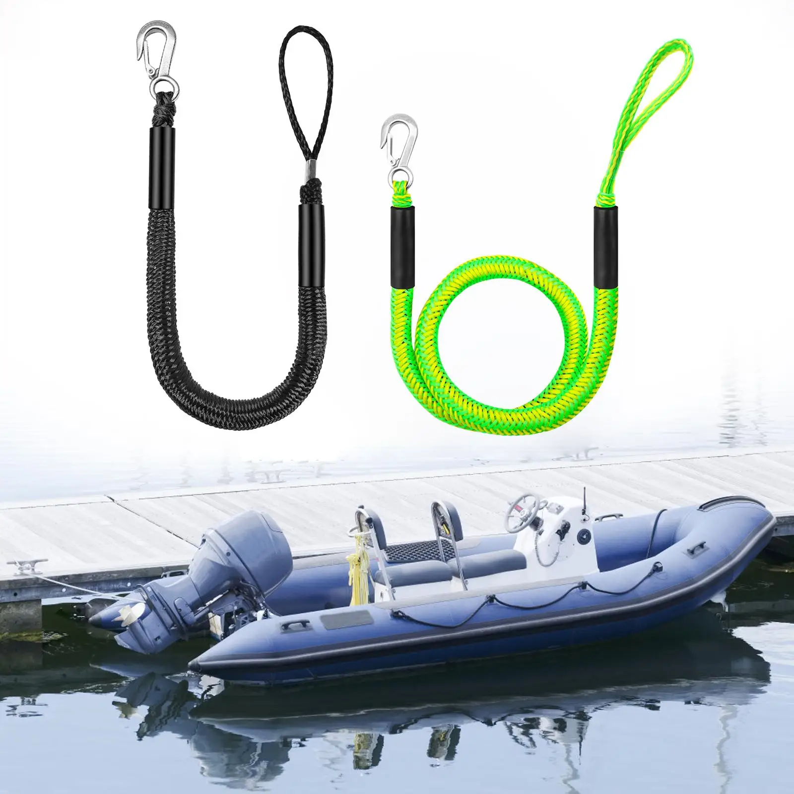 Якорная банджи-док-линия, амортизирующая с зажимом из нержавеющей стали, док-качевая линия для каяка, понтона, каноэ, силовых лодок, лодок
Якорная банджи-док-линия, амортизирующая с зажимом из нержавеющей стали, док-качевая линия для каяка, понтона, каноэ, силовых лодок, лодок