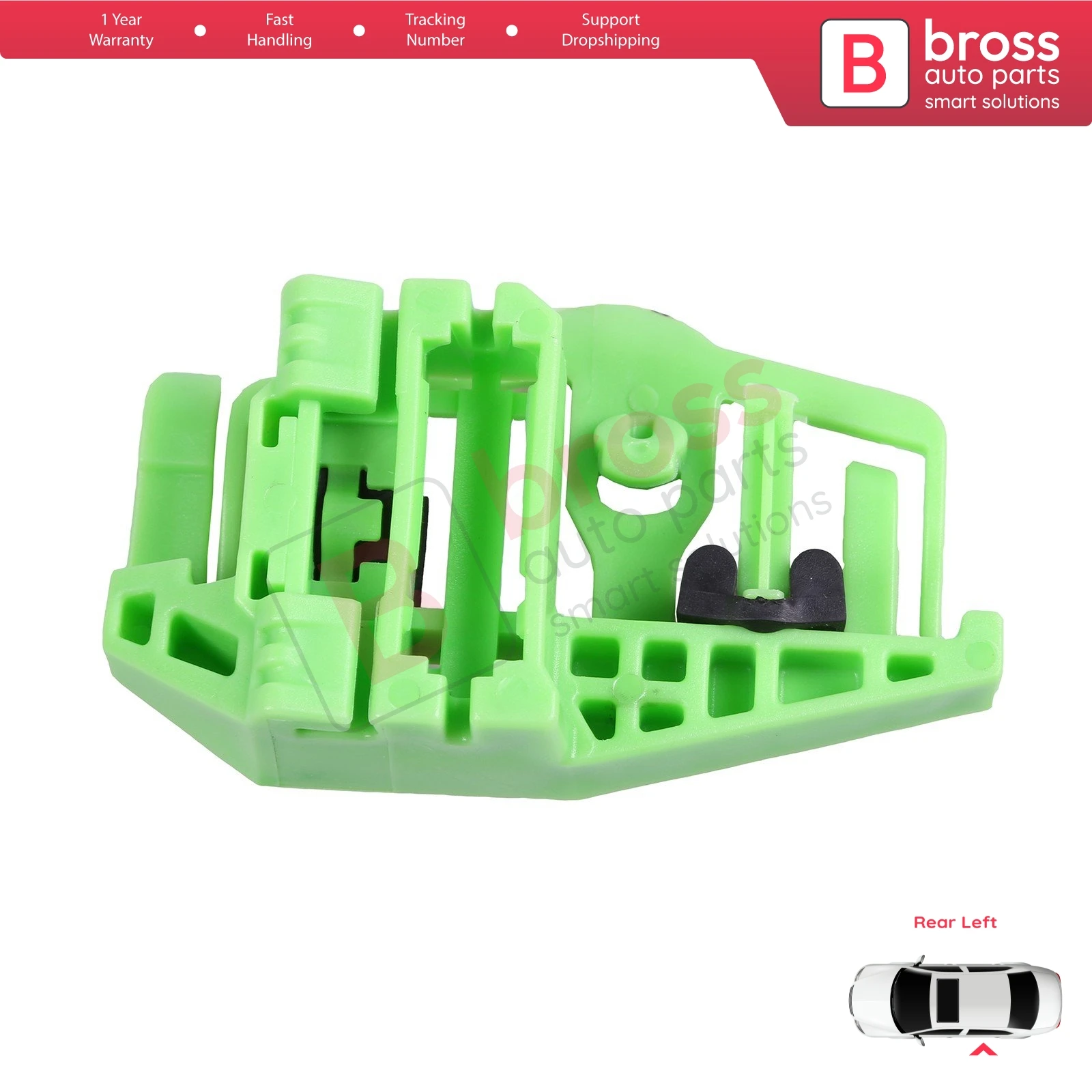 BWR698 Power Window Regulator Repair Clips Rear Left Door for BMW 3 E90 E91 2004-2012 1 E87 2003-2012 51357140589 51357138467
BWR698 Power Window Regulator Repair Clips Rear Left Door for BMW 3 E90 E91 2004-2012 1 E87 2003-2012 51357140589 51357138467