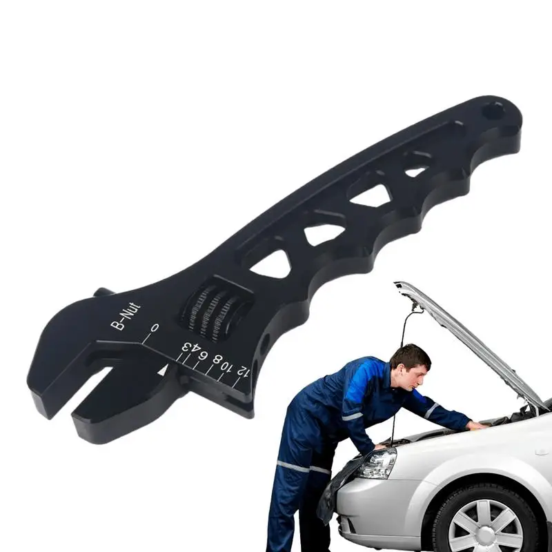 Automotive Adjustable Wrench Spanner Lightweight Aluminum Spanner For Hose Fitting Repair Tools And Car Wrench Ergonomics Hand
Automotive Adjustable Wrench Spanner Lightweight Aluminum Spanner For Hose Fitting Repair Tools And Car Wrench Ergonomics Hand