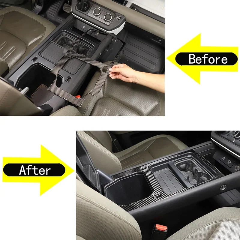 For Land Rover Defender 110 2020-2024 Soft Carbon Fiber Car Central Storage Panel Frame Decorative Sticker Interior Accessories
For Land Rover Defender 110 2020-2024 Soft Carbon Fiber Car Central Storage Panel Frame Decorative Sticker Interior Accessories