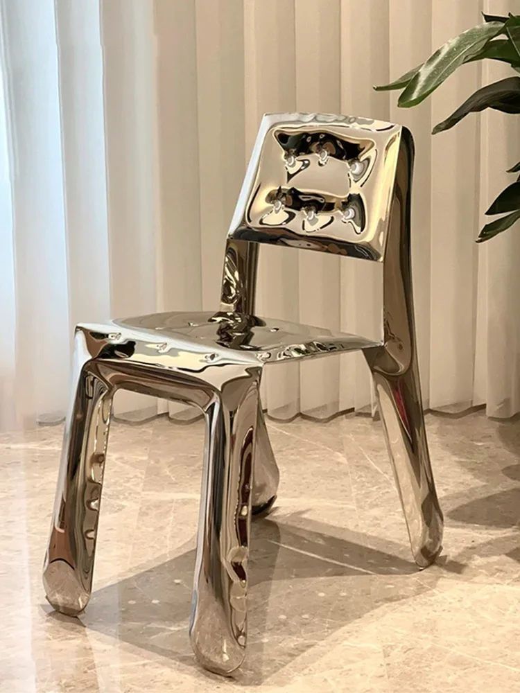 Nordic Stainless Steel Inflatable Ball Chair Home Furniture Backrest Coffee Chairs Home Leisure Armchair Bedroom Makeup Stool
Nordic Stainless Steel Inflatable Ball Chair Home Furniture Backrest Coffee Chairs Home Leisure Armchair Bedroom Makeup Stool