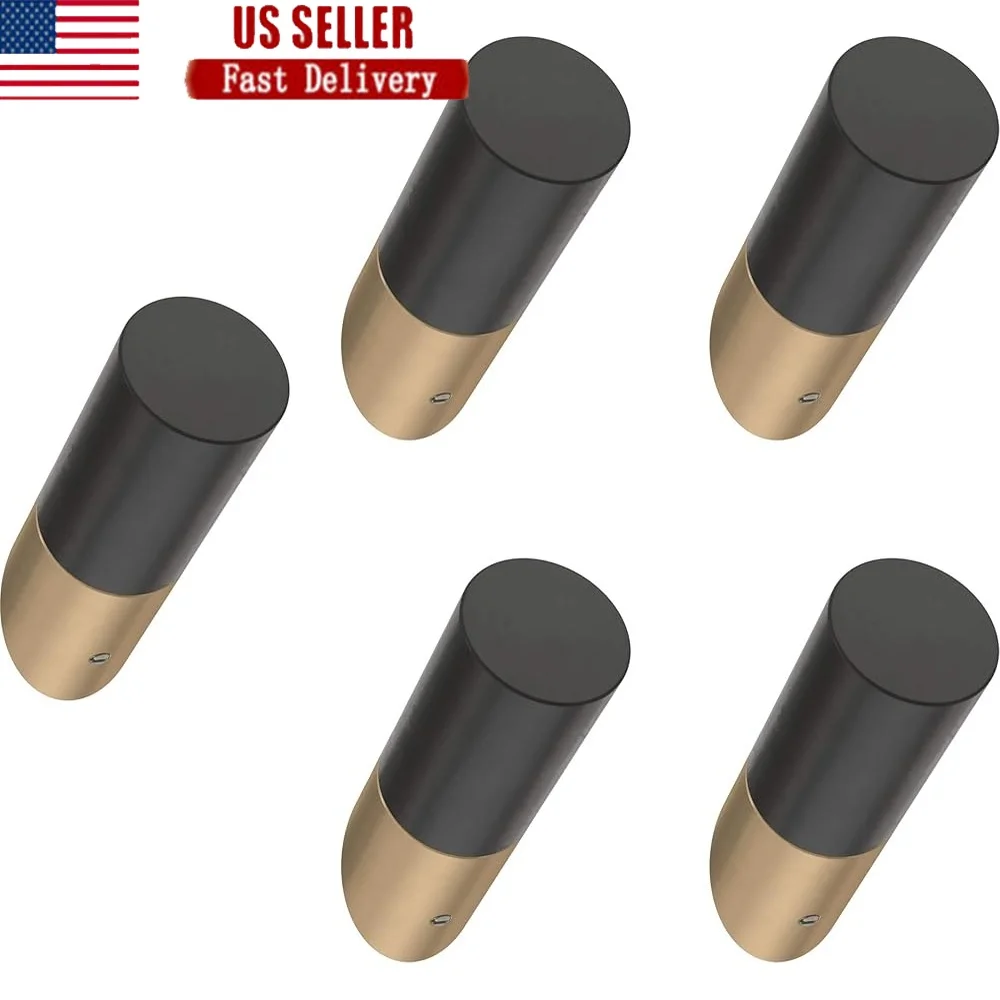 Modern Slant 5-Pack Wall Hooks 1-Prong Hangers Coats Hats Bags Towels Stylish Organization Durable Pine Zinc Construction
Modern Slant 5-Pack Wall Hooks 1-Prong Hangers Coats Hats Bags Towels Stylish Organization Durable Pine Zinc Construction