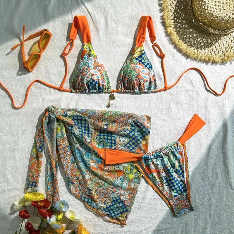 Summer Sexy Bikinis Female Swimsuits Women Three-Piece Swimwear Beach Swim Wear Bathing Suits Brazilian Bikini Set Pool Bather
Summer Sexy Bikinis Female Swimsuits Women Three-Piece Swimwear Beach Swim Wear Bathing Suits Brazilian Bikini Set Pool Bather