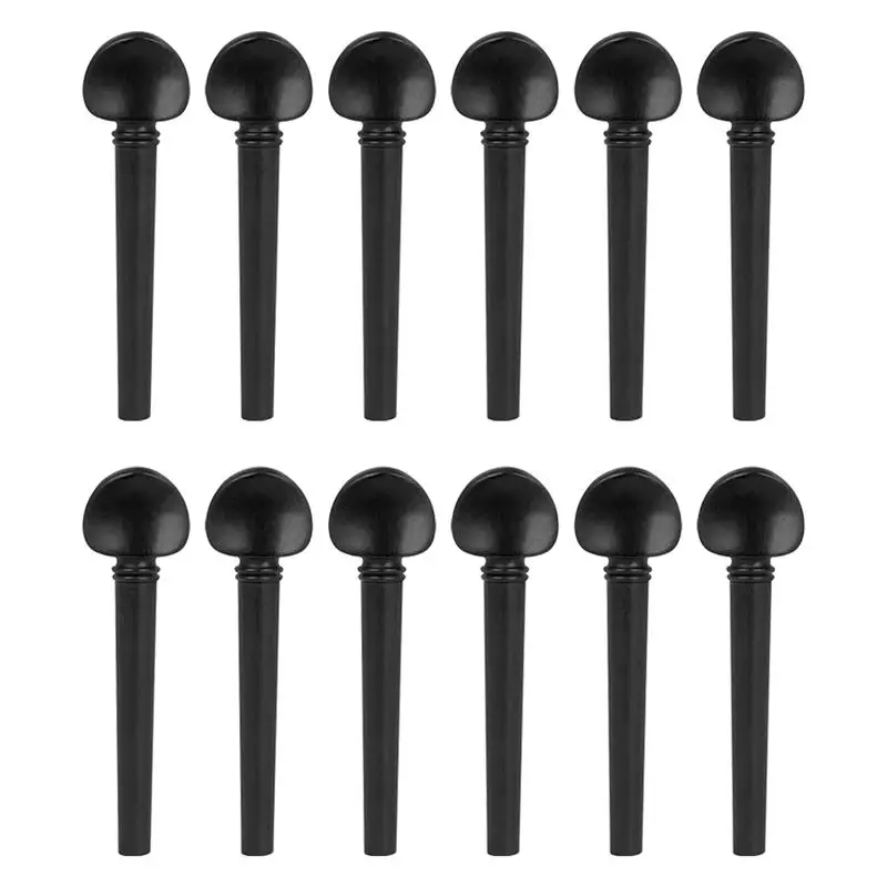 Premium Ebony Crafts Tuning Pegs Practical Oud Parts Fittings 12pcs Accessories for Professional Oud Players
Premium Ebony Crafts Tuning Pegs Practical Oud Parts Fittings 12pcs Accessories for Professional Oud Players