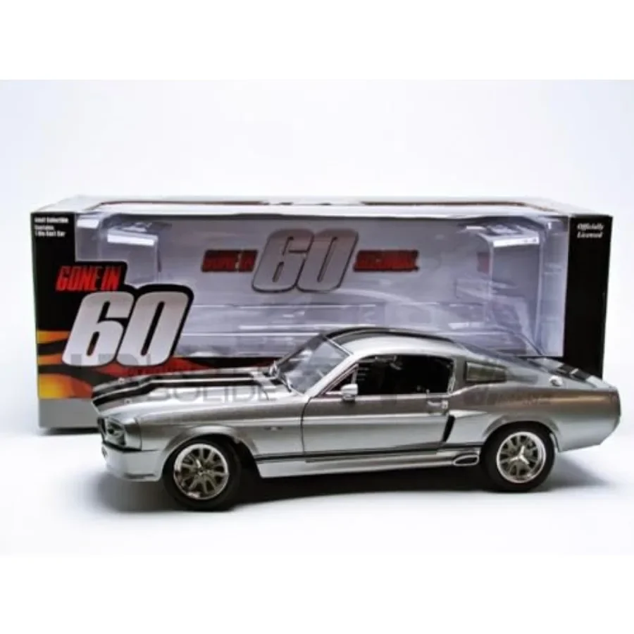 Gone in 60 Seconds 2000 1967 Ford Mustang Eleanor Vehicle (1:18 Scale) for display die-cast metal body matte black finish highl
Gone in 60 Seconds 2000 1967 Ford Mustang Eleanor Vehicle (1:18 Scale) for display die-cast metal body matte black finish highl