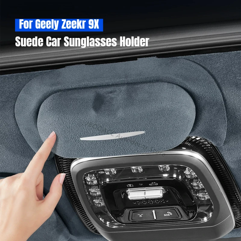 Suede Car Sunglasses Holder for Geely Zeekr 9X 2025 2026 Magnetic Eyeglasses Clip Sun Glasses Storage Box Case EV Interior Parts
Suede Car Sunglasses Holder for Geely Zeekr 9X 2025 2026 Magnetic Eyeglasses Clip Sun Glasses Storage Box Case EV Interior Parts