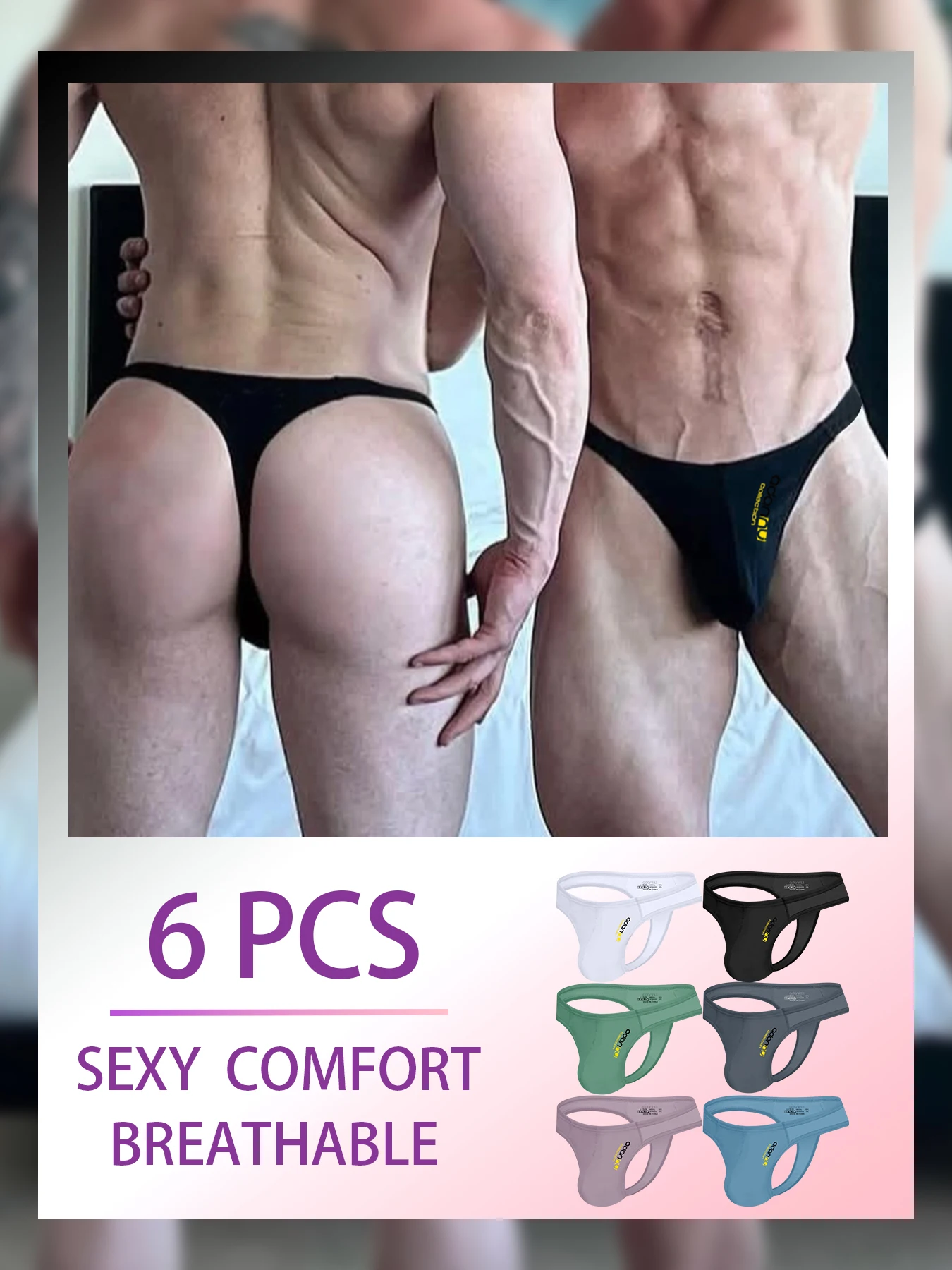 1PC ADANNU G-strings Male's Underwear Breathable Protective Designed Mens Pants Sexy Embossed Three-dimensional Pocket Jockstrap
1PC ADANNU G-strings Male's Underwear Breathable Protective Designed Mens Pants Sexy Embossed Three-dimensional Pocket Jockstrap