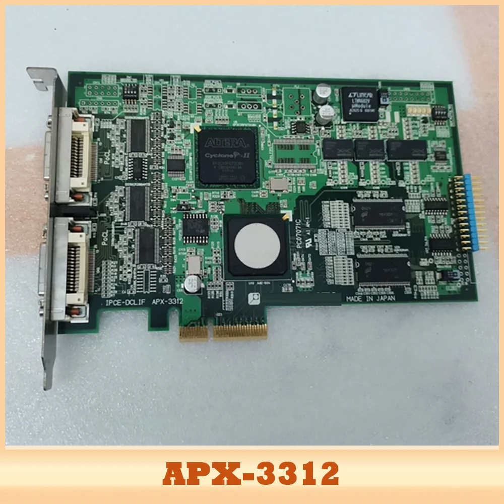 Industrial visual image acquisition card IPCE-DCLIF APX-3312
Industrial visual image acquisition card IPCE-DCLIF APX-3312