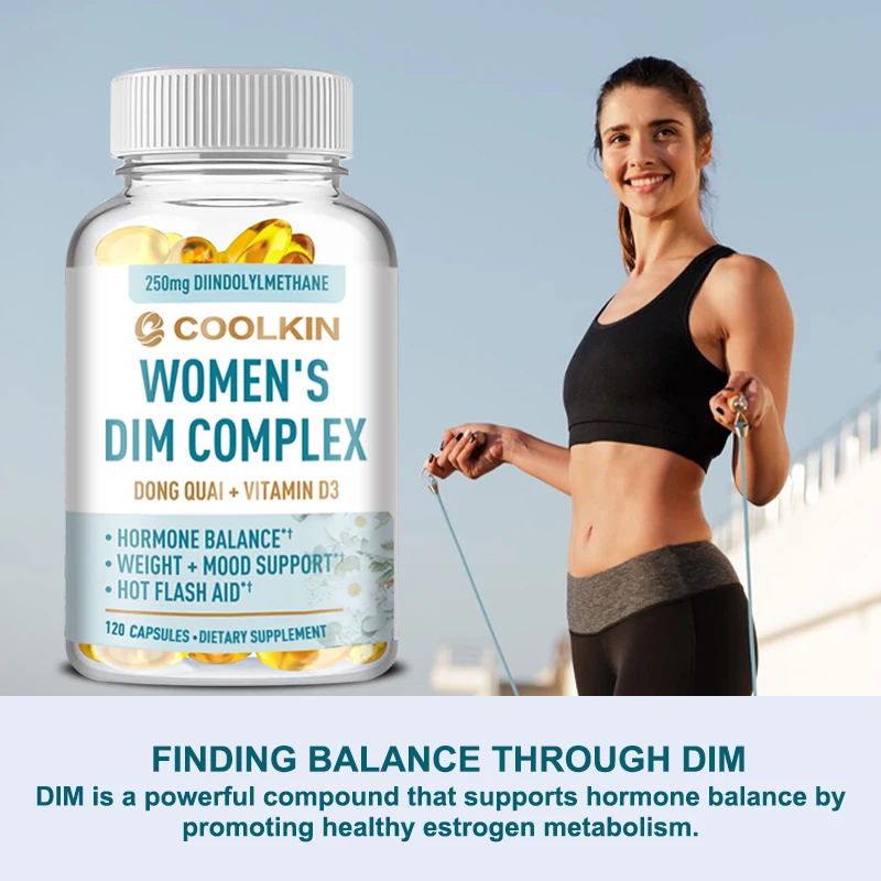 DIM Supplement for Women - Antioxidant, Hormonal Balance, Reduces Menopausal Discomfort, Boost Energy, Enhance Immunity
DIM Supplement for Women - Antioxidant, Hormonal Balance, Reduces Menopausal Discomfort, Boost Energy, Enhance Immunity