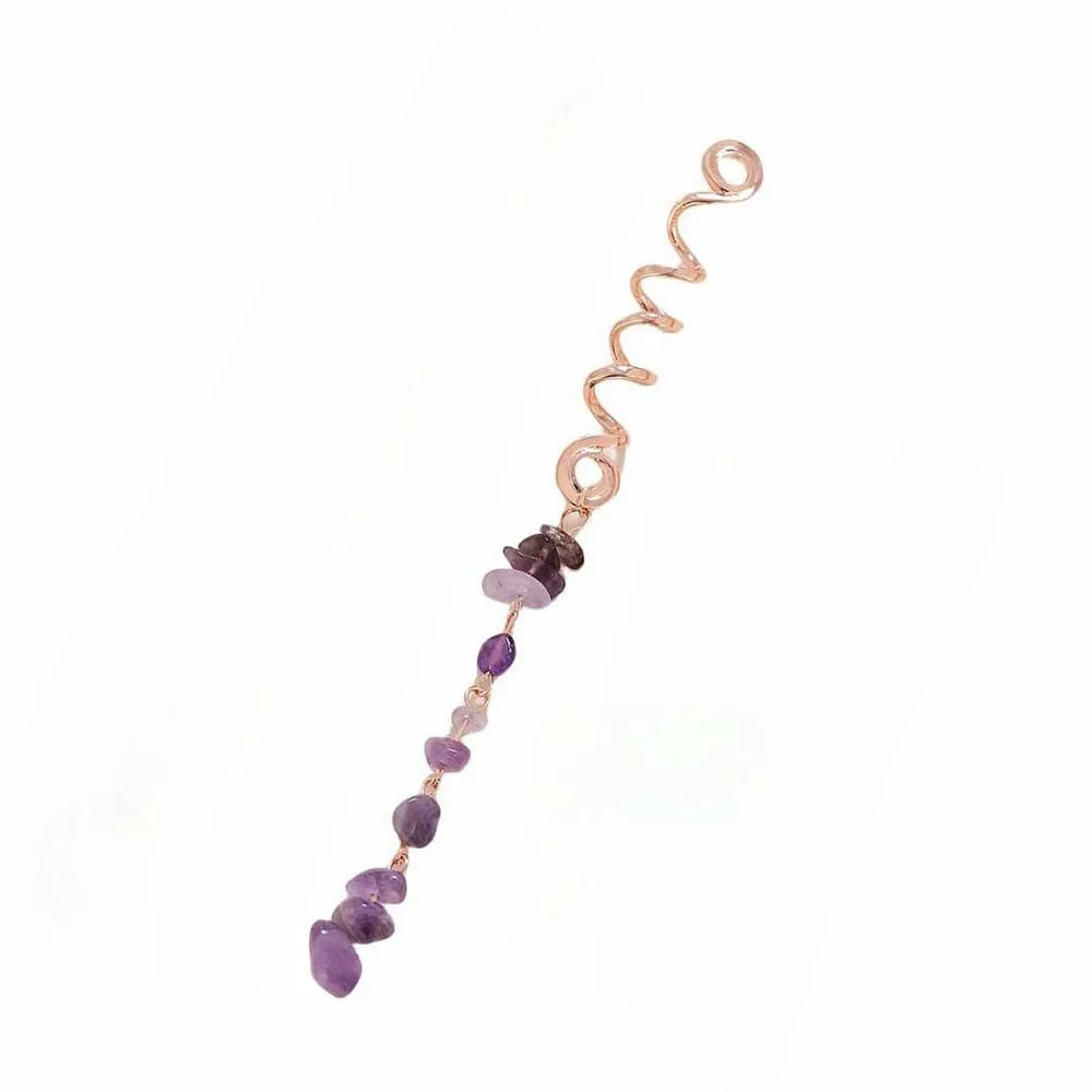 Styling Hair Accessories Dreadlock Hair Jewelry Metal Braid Headdress Hip-hop Colored Stone Pendant Spiral Personality
Styling Hair Accessories Dreadlock Hair Jewelry Metal Braid Headdress Hip-hop Colored Stone Pendant Spiral Personality
