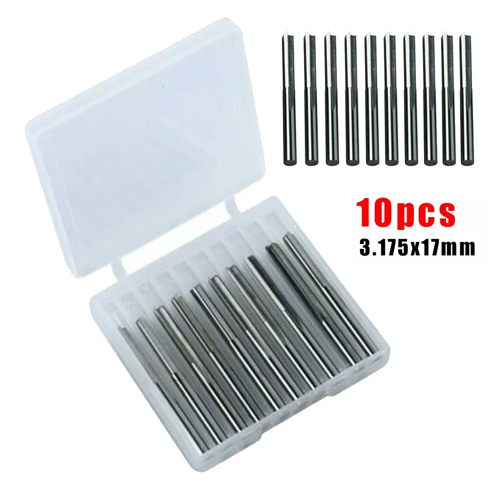 Complete Set of CNC Router Bits Includes Ten Pieces with a Standard Shank Length and Two Flute Design for Accurate Cutting
Complete Set of CNC Router Bits Includes Ten Pieces with a Standard Shank Length and Two Flute Design for Accurate Cutting