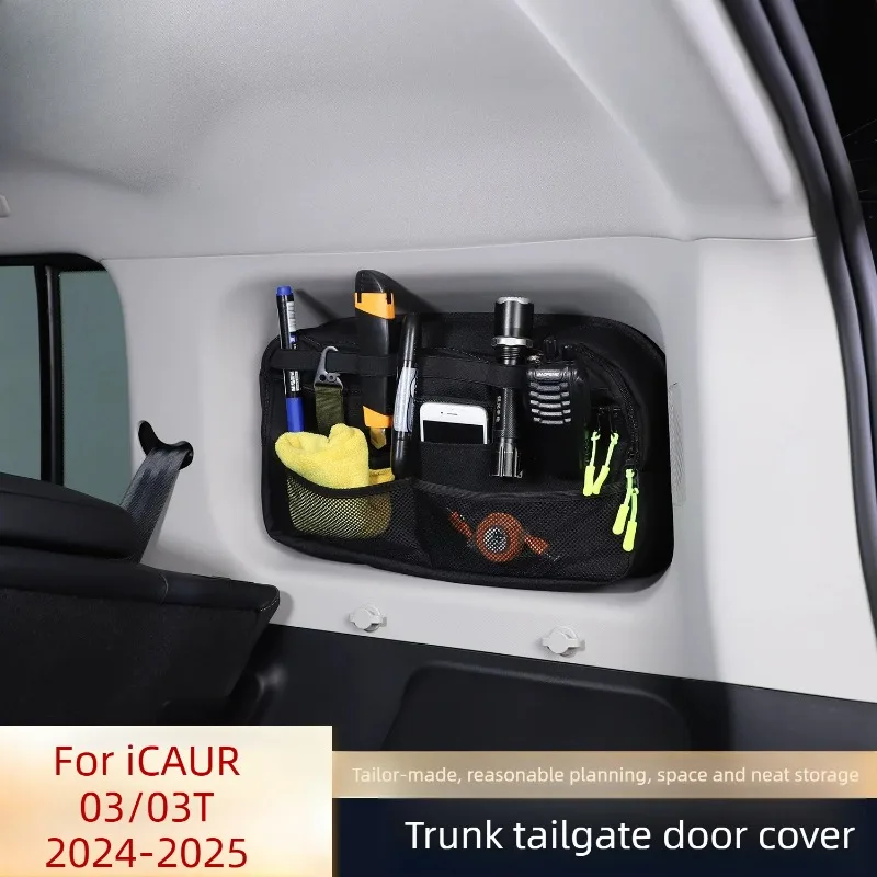 For Chery ICAUR 03/V23V27 Trunk Tail Door and Window Bag Glass Expansion Storage Storage Bag Modification Interior Accessories
For Chery ICAUR 03/V23V27 Trunk Tail Door and Window Bag Glass Expansion Storage Storage Bag Modification Interior Accessories