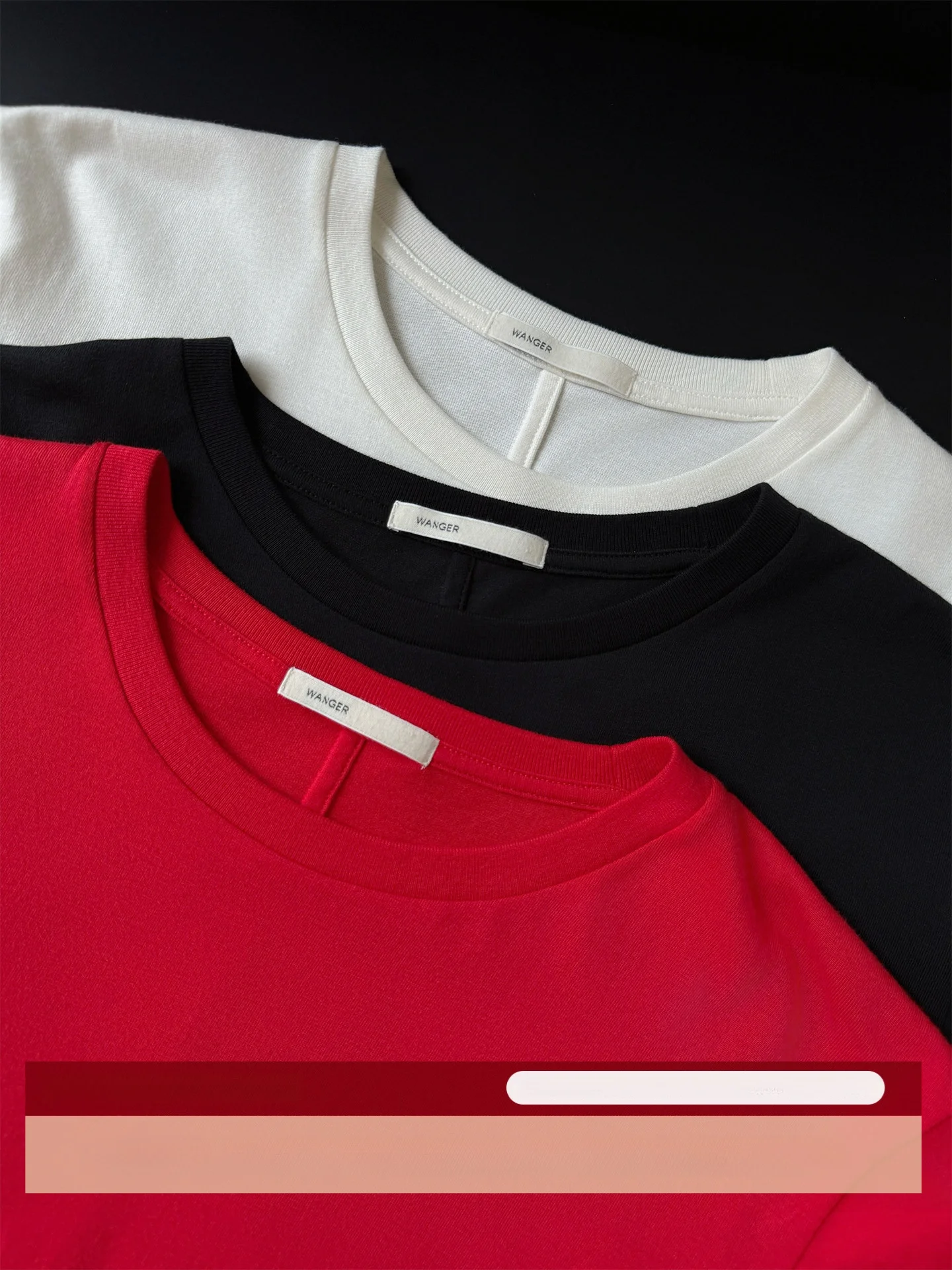 WANGER RowT Soft Silk Long Velvet Cotton Slim Fit round Neck Shoulder T-Shirt Women's Casual Style Standard Version Short Sleeve
WANGER RowT Soft Silk Long Velvet Cotton Slim Fit round Neck Shoulder T-Shirt Women's Casual Style Standard Version Short Sleeve