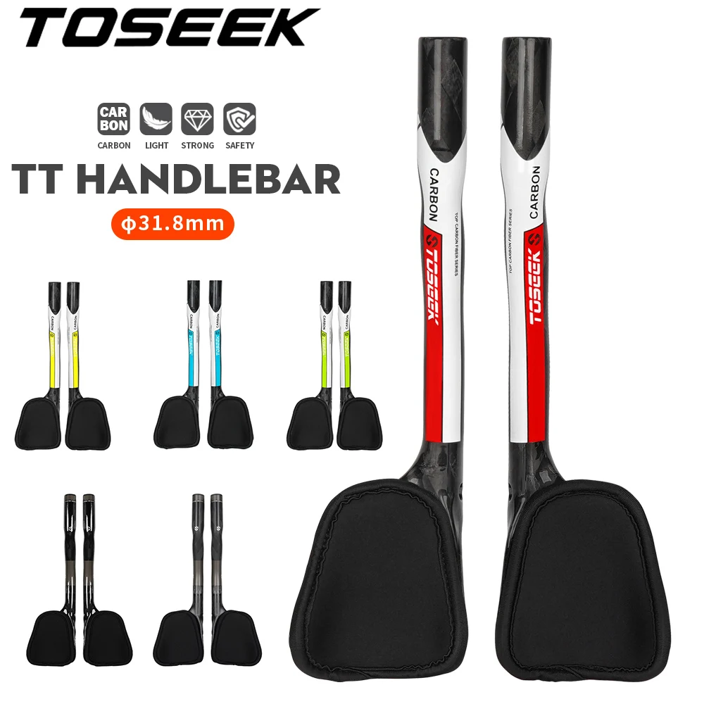TOSEEK Carbon Fiber Road Bike Rest Handlebar Bicycle TT Handlebar MTB Road Bicycle Relax Bar with Sponge Elbow Pad Bike Part
TOSEEK Carbon Fiber Road Bike Rest Handlebar Bicycle TT Handlebar MTB Road Bicycle Relax Bar with Sponge Elbow Pad Bike Part