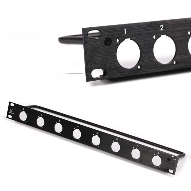 Rack Patch Panel 4 8 12 16 Way Channel 1U Flight Case Mount For XLR Connecctor Male Female SpeakOn Audio Cable Plug 1U 8D 12D
Rack Patch Panel 4 8 12 16 Way Channel 1U Flight Case Mount For XLR Connecctor Male Female SpeakOn Audio Cable Plug 1U 8D 12D