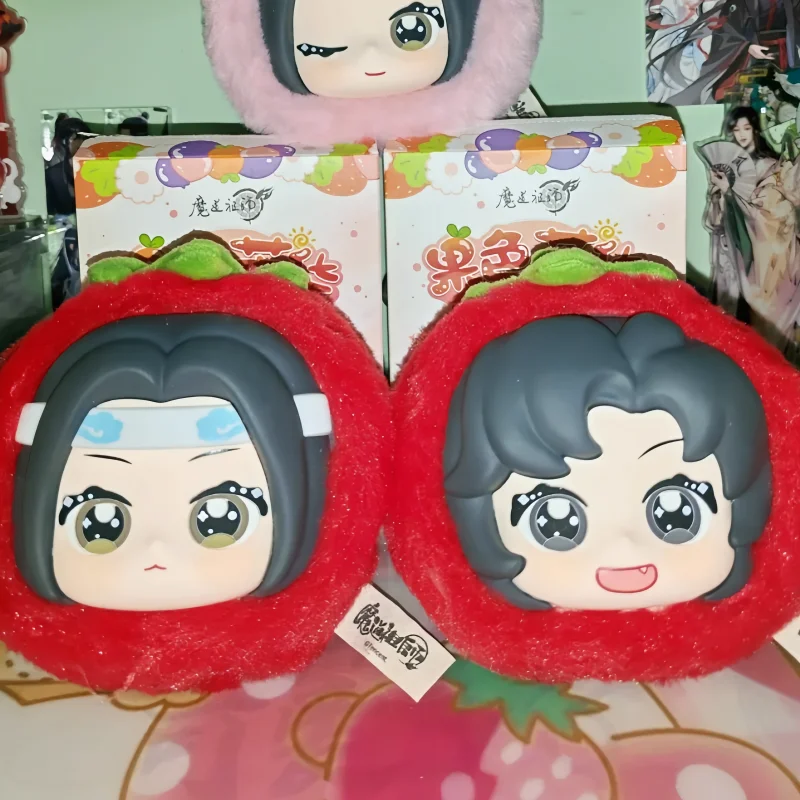 Genuine Mo Dao Zu Shi Plush Blind Box Fragrant Fruit Color Series Anime Wei Wuxian Strawberry Pendant Cartoon Ornament Gift Toy
Genuine Mo Dao Zu Shi Plush Blind Box Fragrant Fruit Color Series Anime Wei Wuxian Strawberry Pendant Cartoon Ornament Gift Toy