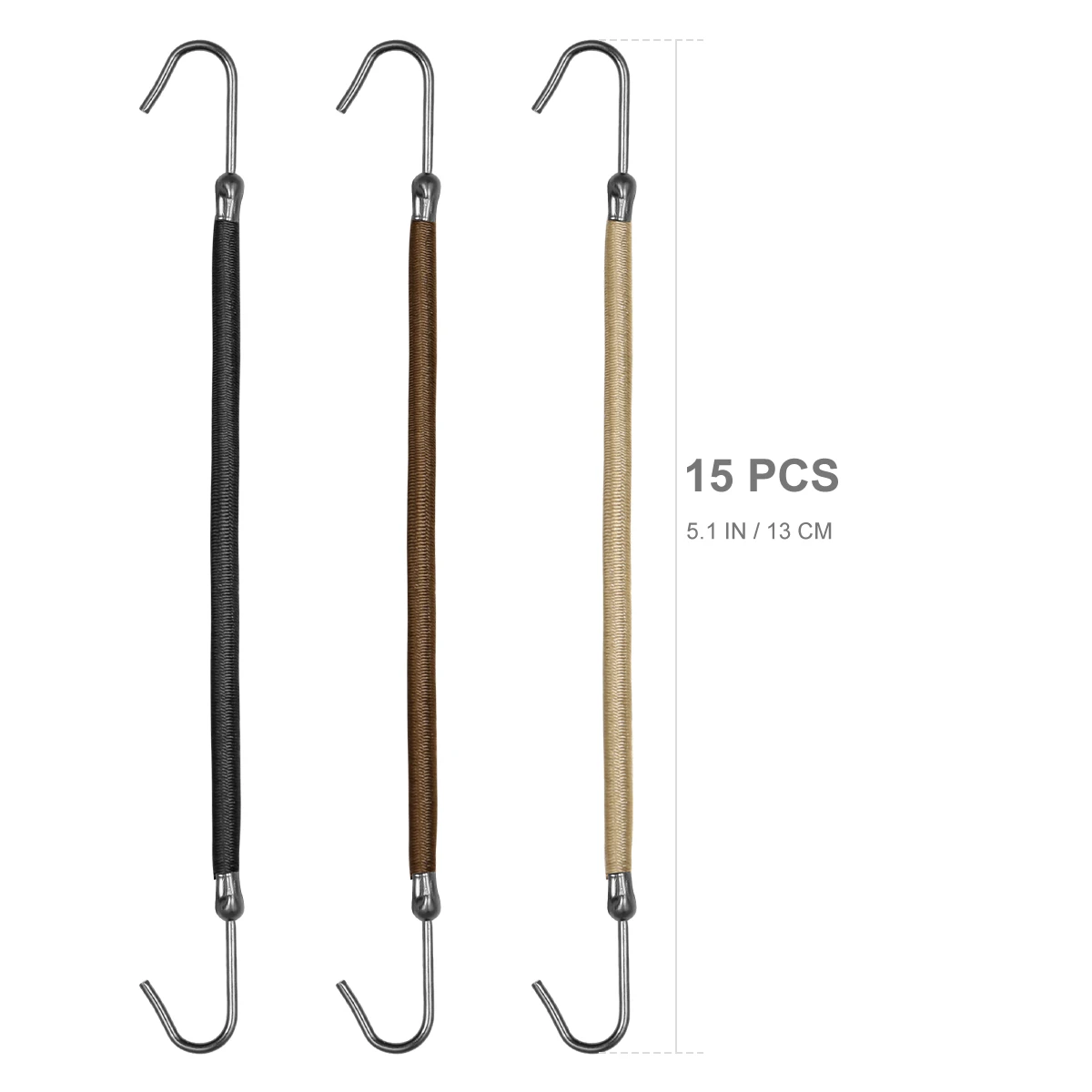 15pcs Ponytail Hooks Elastic Bands Smooth Metal Edge Durable Hair Styling Accessories Women Bulk Bride Hair Tools
15pcs Ponytail Hooks Elastic Bands Smooth Metal Edge Durable Hair Styling Accessories Women Bulk Bride Hair Tools