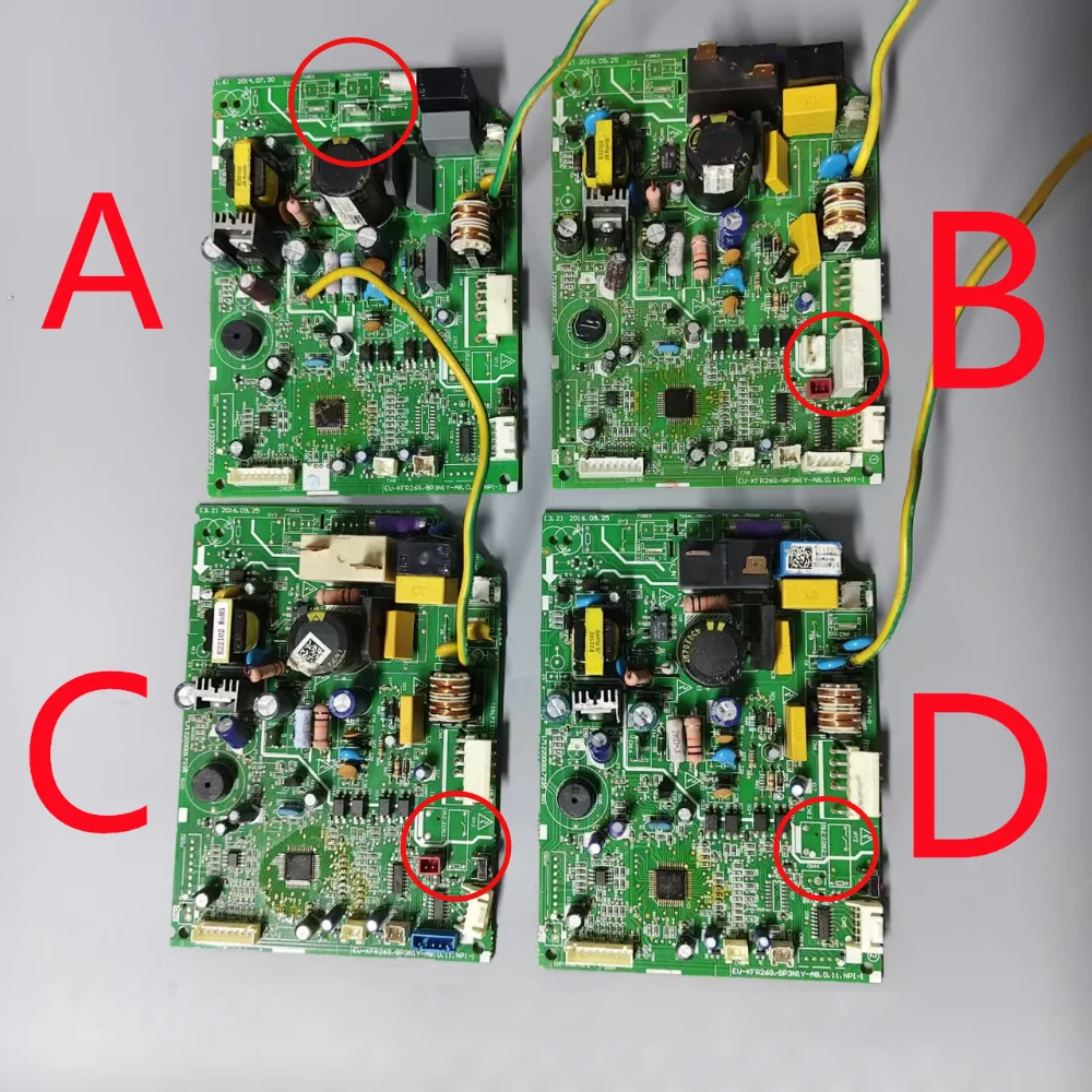 Replacement Circuit Board 17122000017235 17122000007829 EU-KFR26G BP3N1Y-AB.D.11.NP1-1 for Midea Inverter Air Conditioner Parts
Replacement Circuit Board 17122000017235 17122000007829 EU-KFR26G BP3N1Y-AB.D.11.NP1-1 for Midea Inverter Air Conditioner Parts