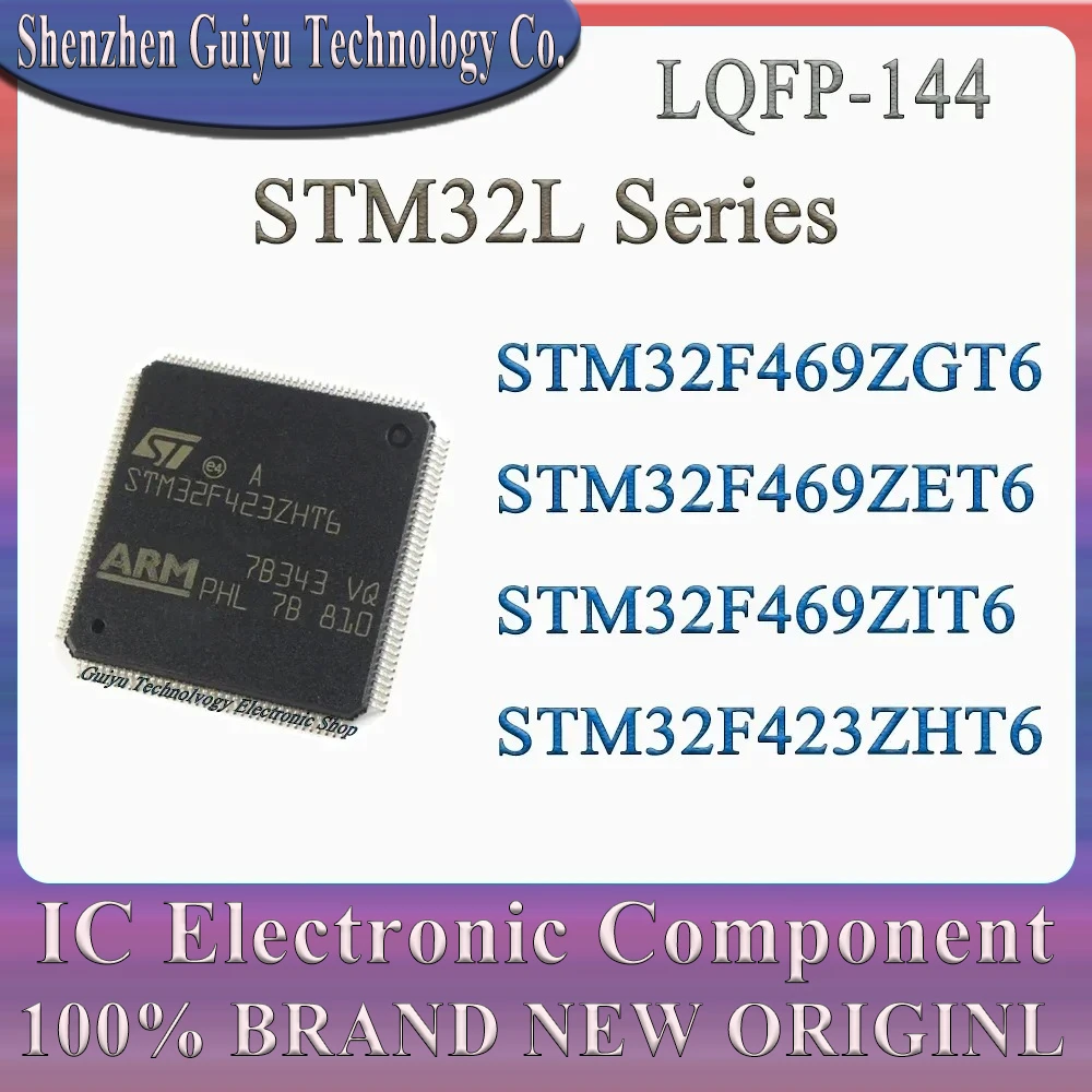 STM32F469ZGT6 STM32F469ZET6 STM32F469ZIT6 STM32F423ZHT6 TM32F469ZG STM32F469Z STM32F469 STM32F423 STM32F STM LQFP-144 IC Chip
STM32F469ZGT6 STM32F469ZET6 STM32F469ZIT6 STM32F423ZHT6 TM32F469ZG STM32F469Z STM32F469 STM32F423 STM32F STM LQFP-144 IC Chip
