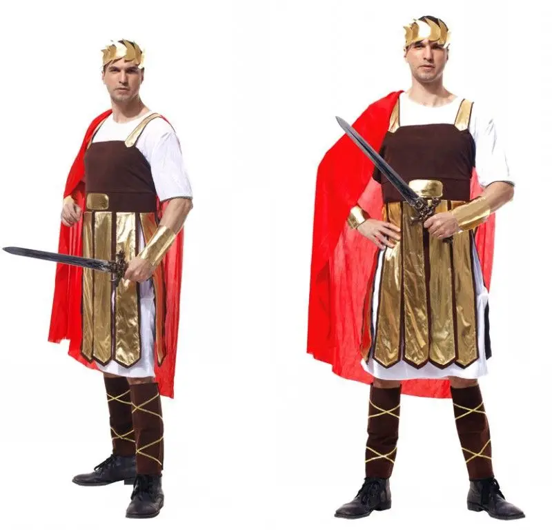 Adult Halloween Costume Ancient Alexander Roman Empire Caesar Clothes Men's Fashionable Elasticated Polyester Outfit for Party
Adult Halloween Costume Ancient Alexander Roman Empire Caesar Clothes Men's Fashionable Elasticated Polyester Outfit for Party