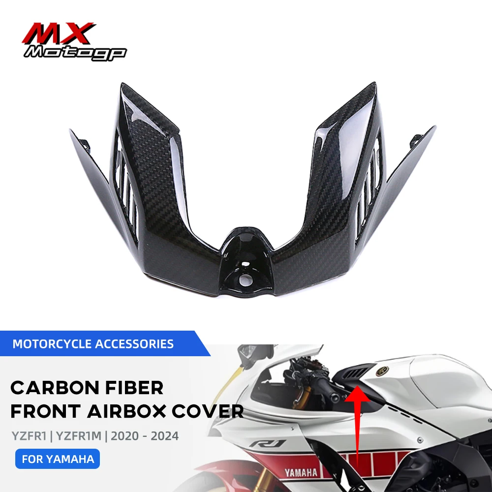 Carbon Fiber Front Fuel Tank Airbox Cover For YAMAHA YZF R1 R1M YZFR1 2020-2024 Motorcycle Accessories Tank Front Fairing Kit
Carbon Fiber Front Fuel Tank Airbox Cover For YAMAHA YZF R1 R1M YZFR1 2020-2024 Motorcycle Accessories Tank Front Fairing Kit